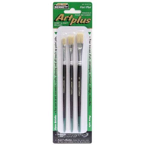 BENNETT Mixed, Hobby & Craft Brushes (5-Pack)