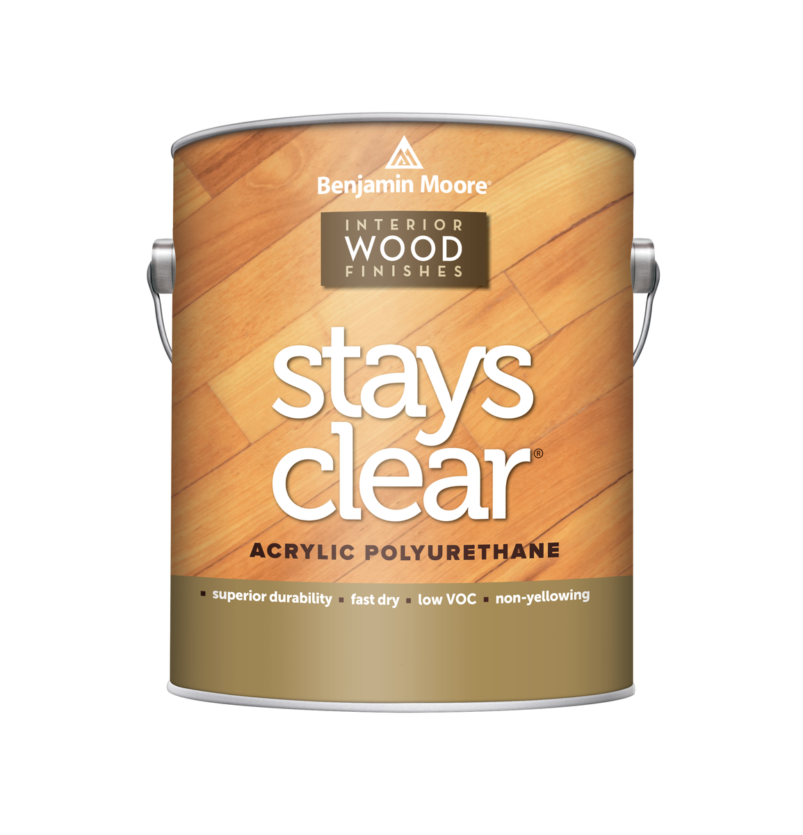 Benjamin Moore Stays Clear Interior Acrylic Polyurethane Varnish