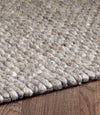 Chinook Handmade Wool Grey Area Rug (CHIN-03-GREY)