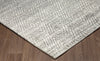 Estelle Hand-Loomed Wool Silver Area Rug (EST-SILVER)