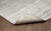 Estelle Hand-Loomed Wool Silver Area Rug (EST-SILVER)