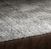 Estelle Hand-Loomed Wool Silver Area Rug (EST-SILVER)