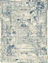 Heirloom Transitional Blue Beige Area Rug (HEI-1516)