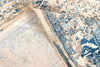 Heirloom Transitional Blue Beige Area Rug (HEI-1516)