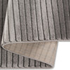 Linea Soft Power-Loomed Anthracite Area Rug (LIN-1000)
