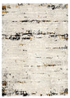 Panache Soft Power-Loomed Cream Anthracite Area Rug (PAN-5075A-CRYE)