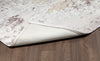 Sparx Distressed Beige Grey Washable Modern Area Rug (PPL-C1205)