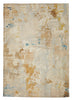 Sparx Marble Gold Beige Washable Modern Area Rug (PPL-C3034)